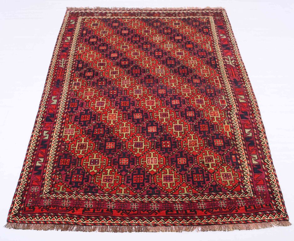 2.6x1.6M Tribal Kurdi Persian Rug - Image 2