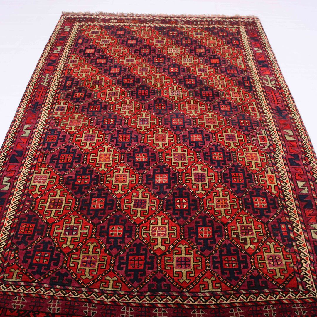 2.6x1.6M Tribal Kurdi Persian Rug - Image 5