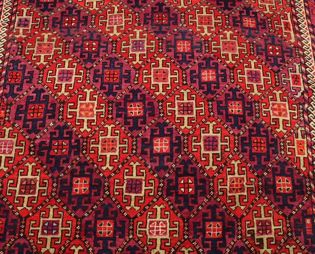 2.6x1.6M Tribal Kurdi Persian Rug