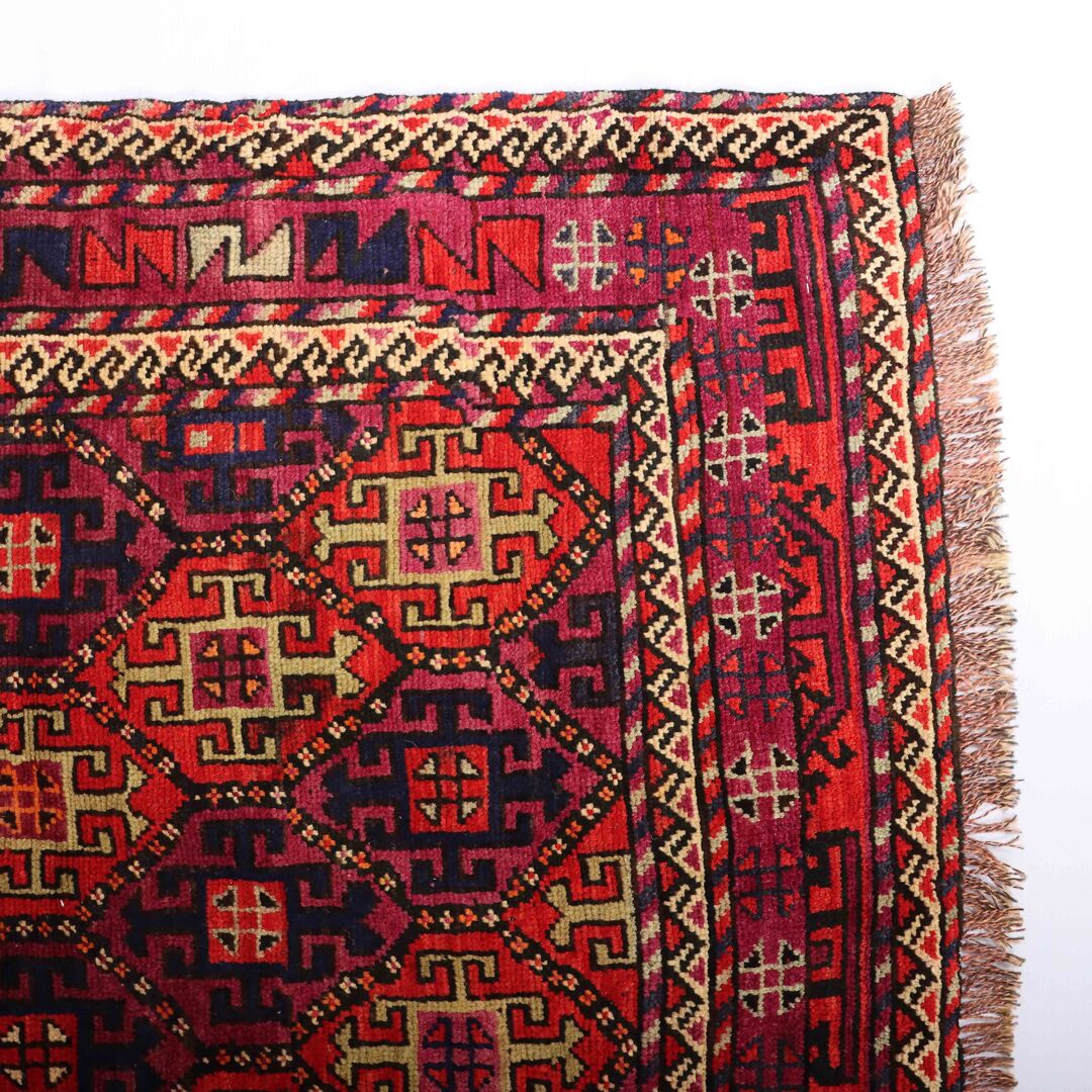 2.6x1.6M Tribal Kurdi Persian Rug - Image 4