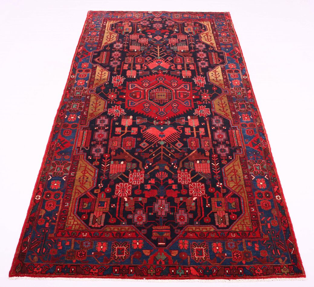 3.3x1.6M Tribal Nahavand Rug - Image 4