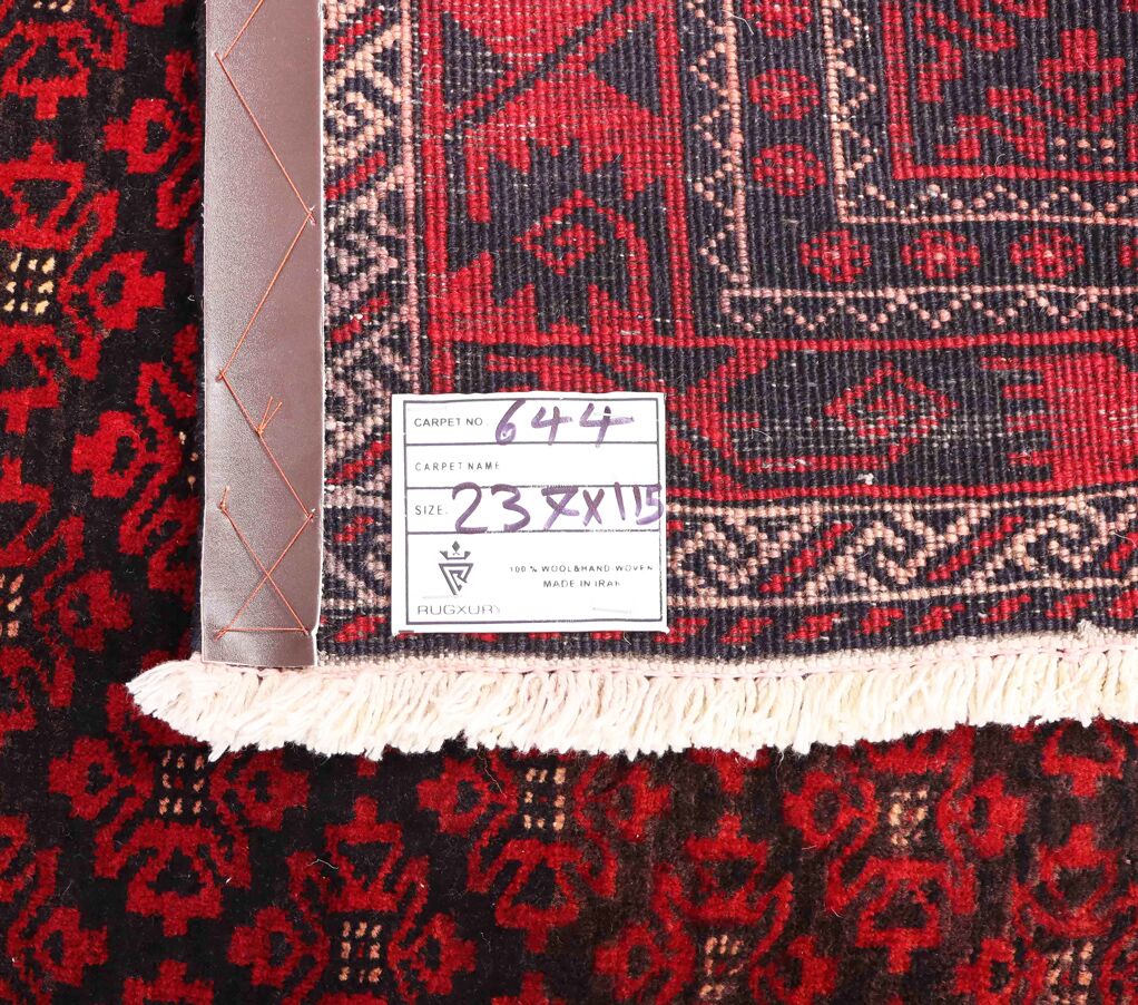 2.3x1.1M Balouchi Tribal Rug - Image 6