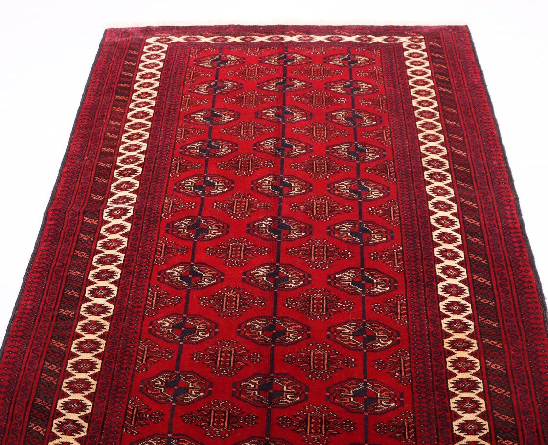 2x1.2M Antique Balouchi Tribal Rug