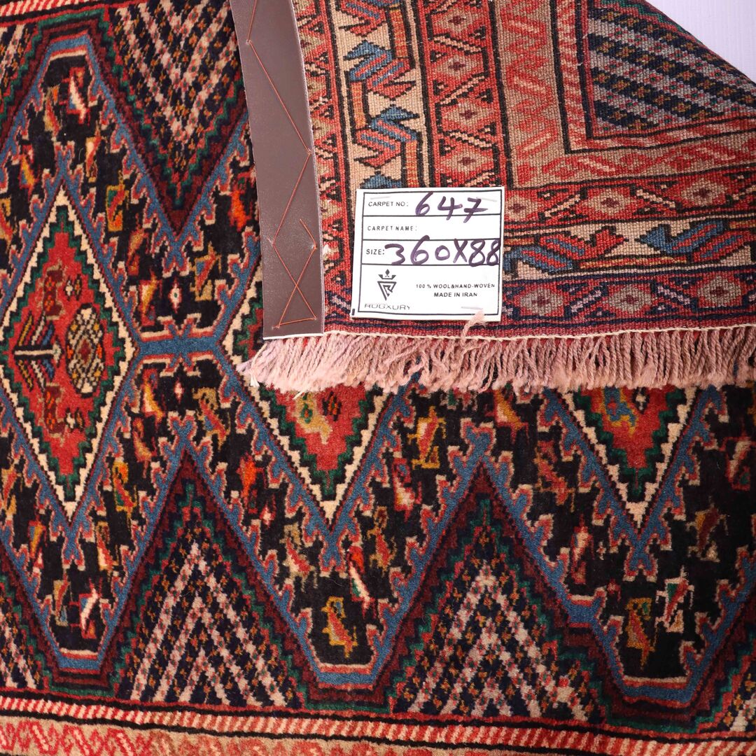 3.6M Fine Kurdi Quchan Runner - Image 8
