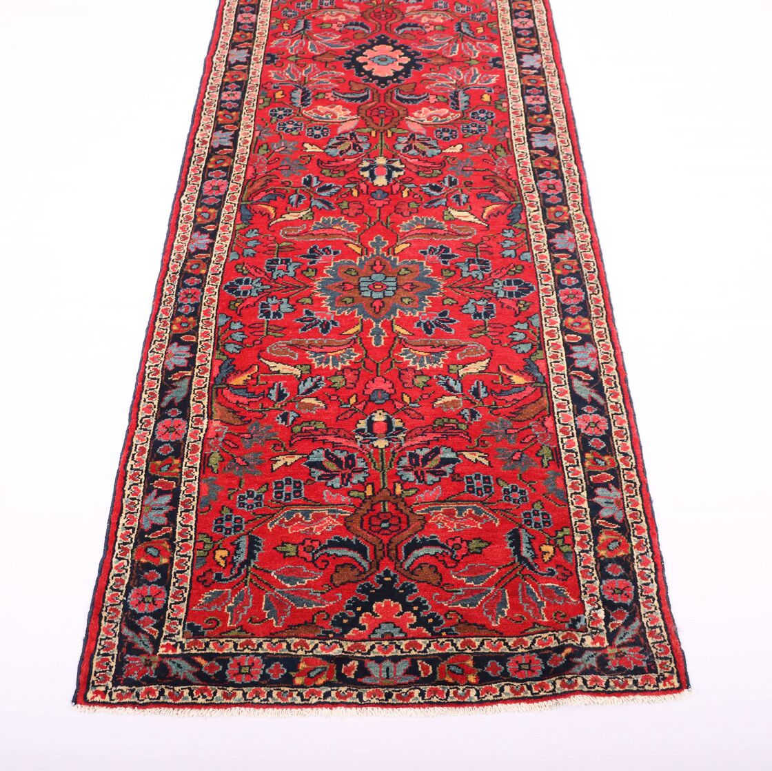 3m Antique Persian Lilian Hall Runner - Image 8