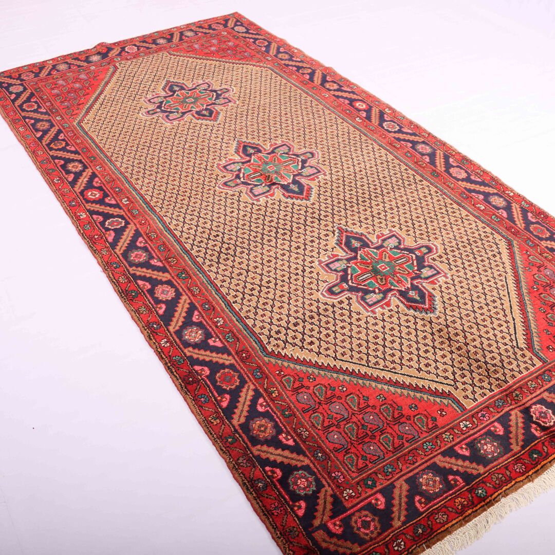 2.9x1.5m Persian Koliai Kurdish Runner Rug - Image 3
