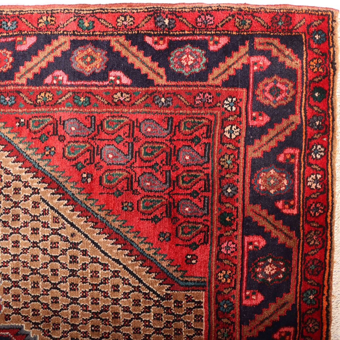 2.9x1.5m Persian Koliai Kurdish Runner Rug - Image 5