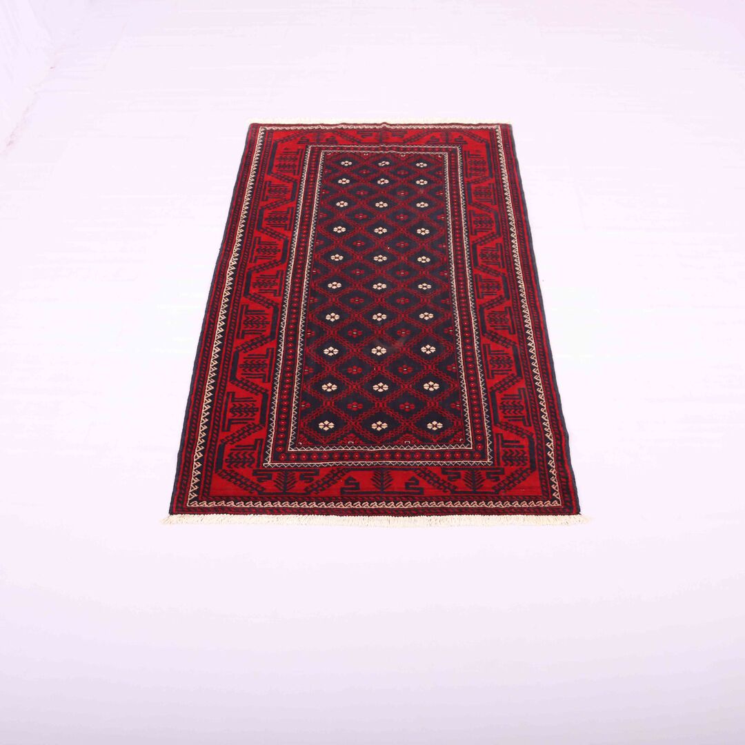 2x1.1M Balouchi Tribal Rug - Image 4