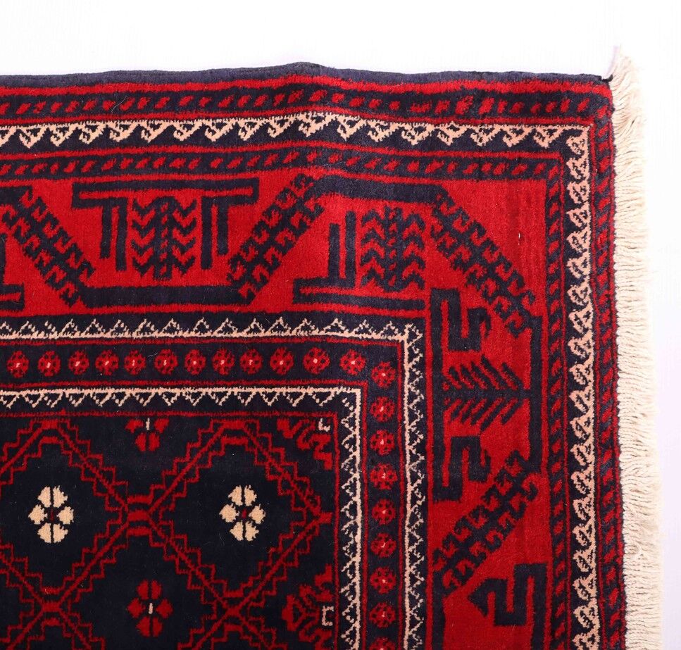 2x1.1M Balouchi Tribal Rug - Image 5