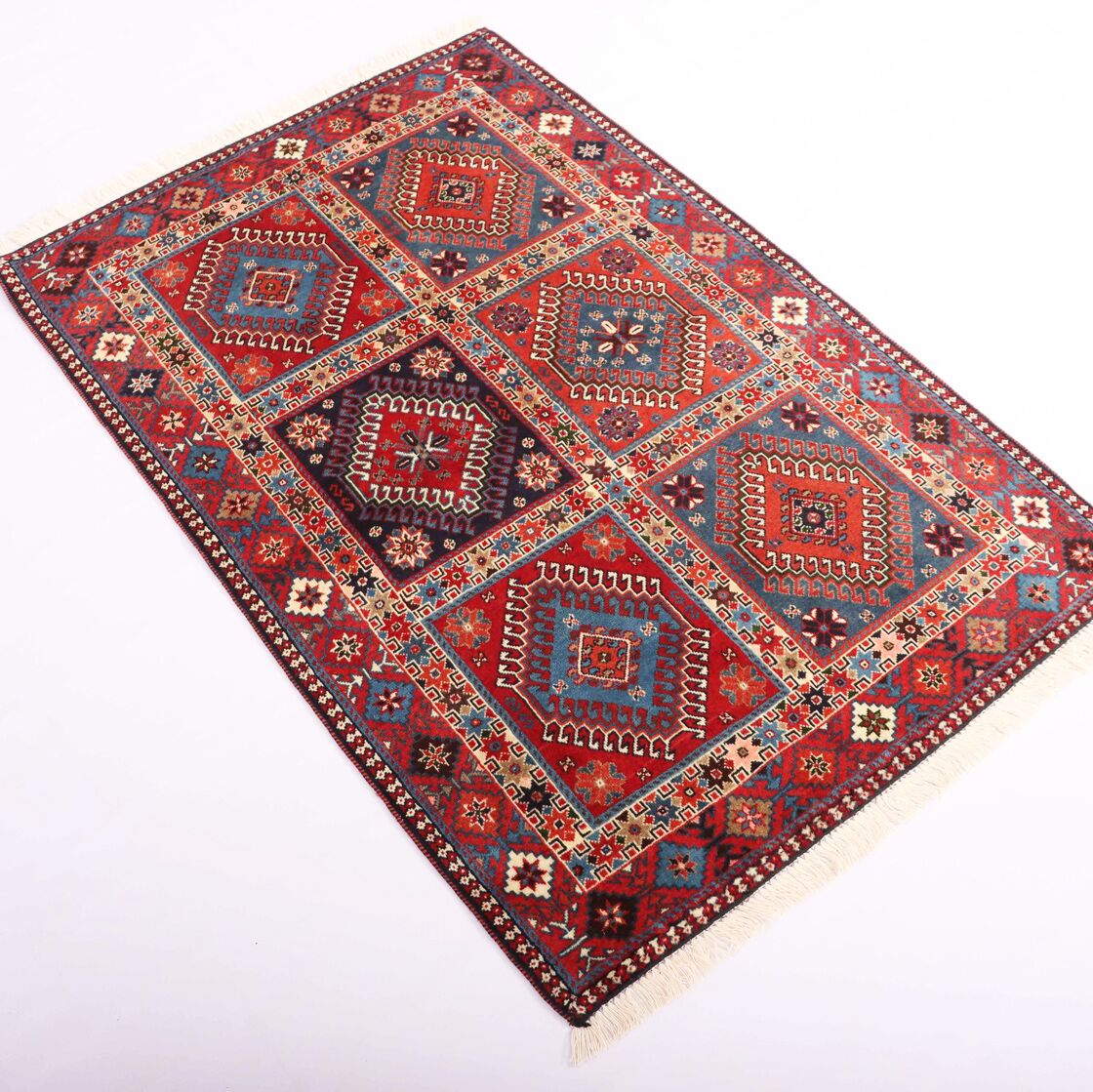 1.5x1M Persian Yalameh Rug - Image 5