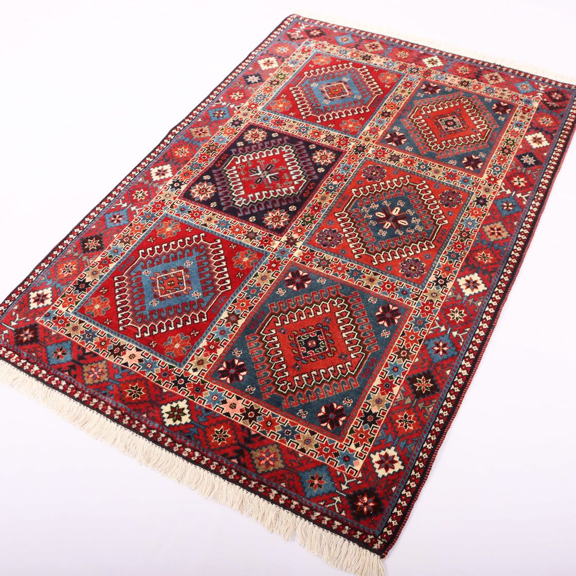 1.5x1M Persian Yalameh Rug - Image 7