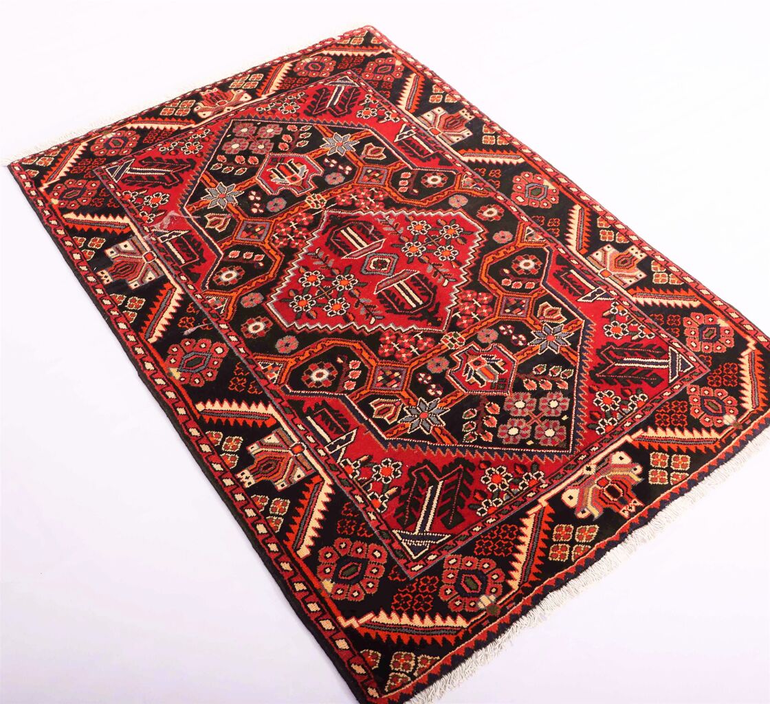 1.6x1.1M Antique Persian Saveh Rug - Image 2