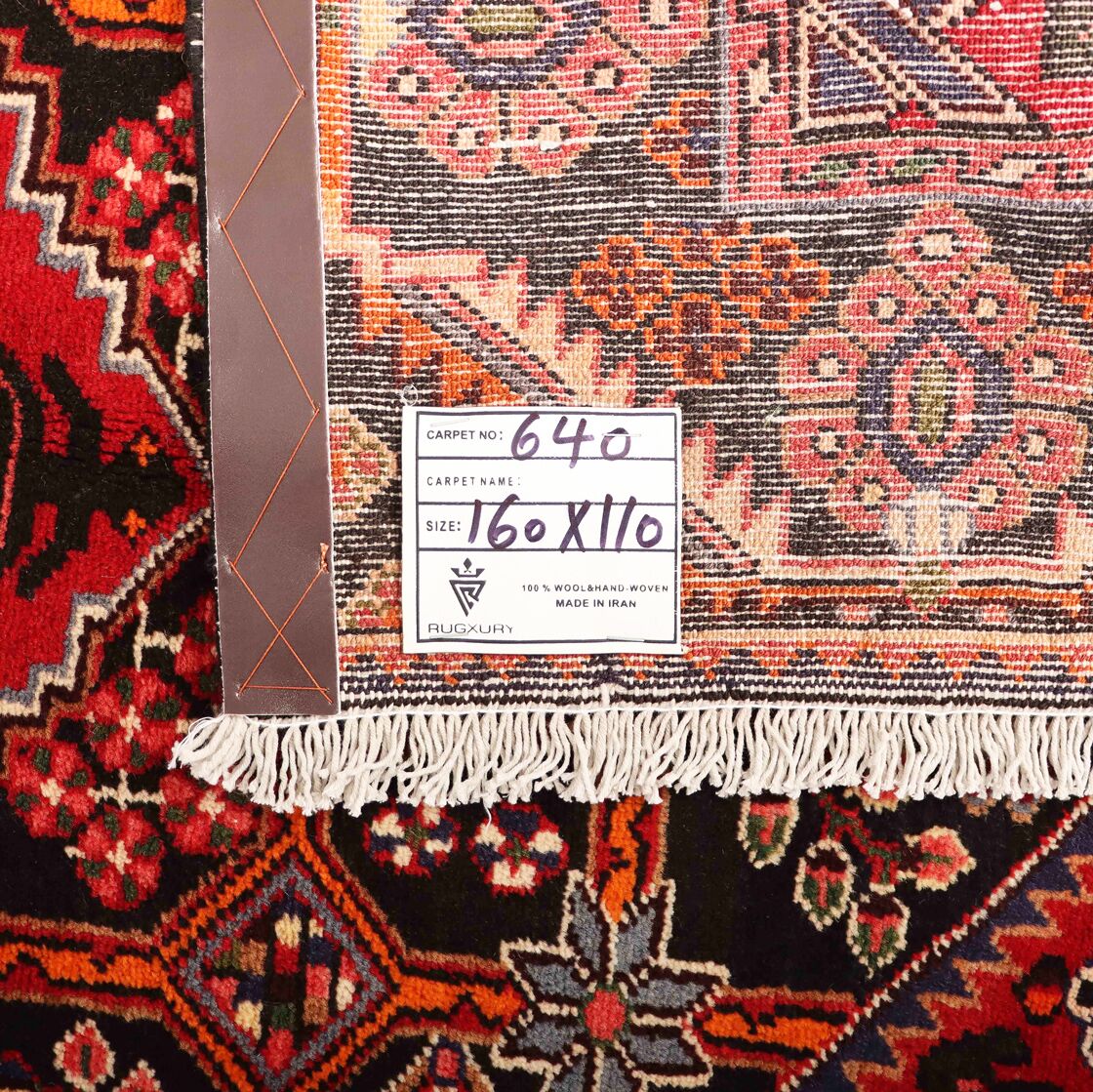 1.6x1.1M Antique Persian Saveh Rug - Image 7