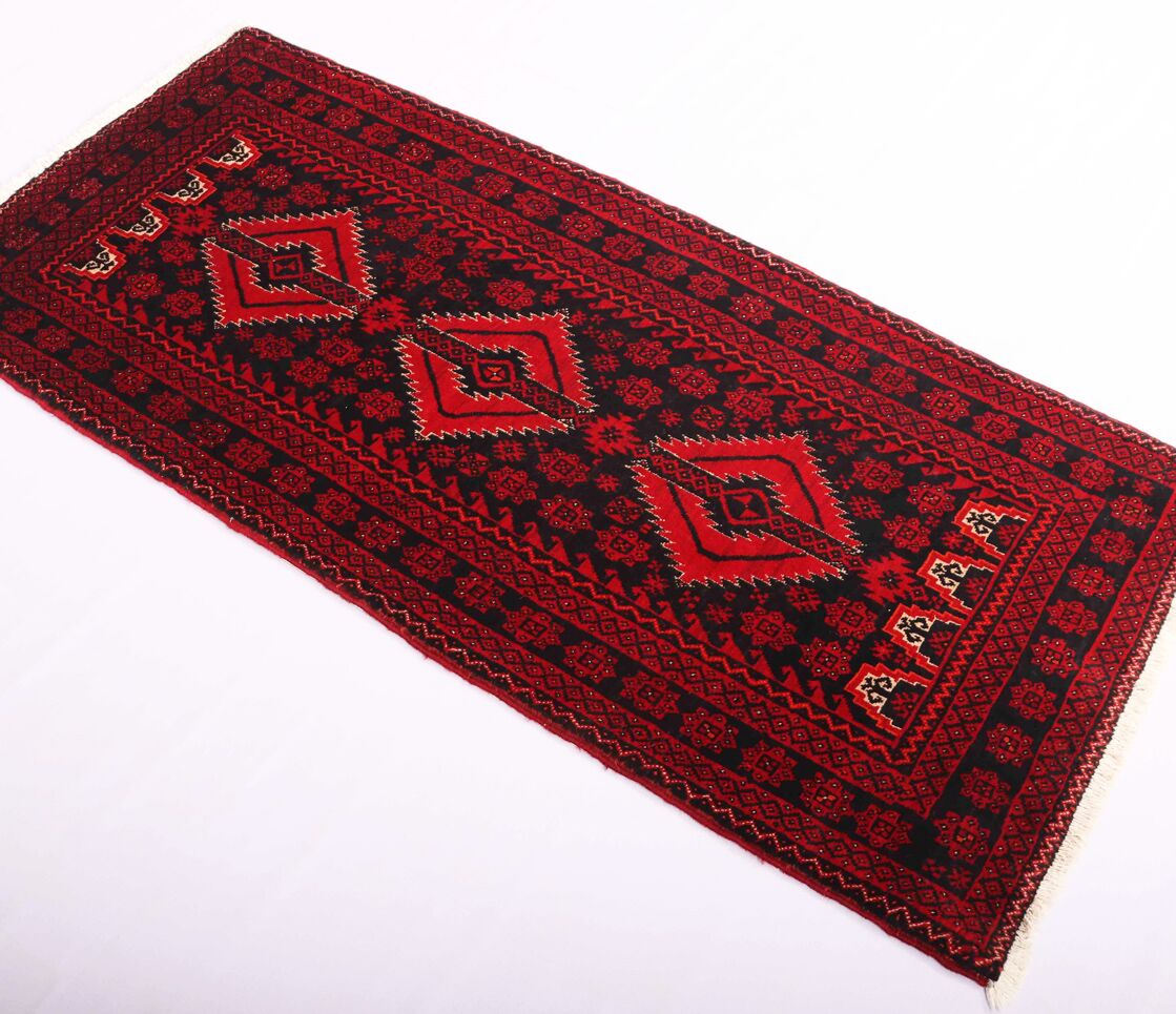1.7m Persian Balouchi Nomadic Rug - Image 4