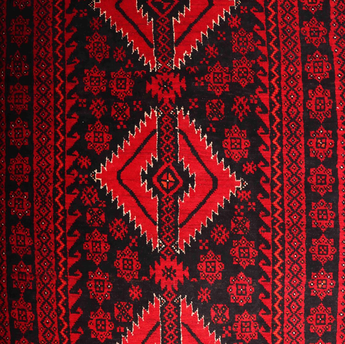1.7m Persian Balouchi Nomadic Rug - Image 3