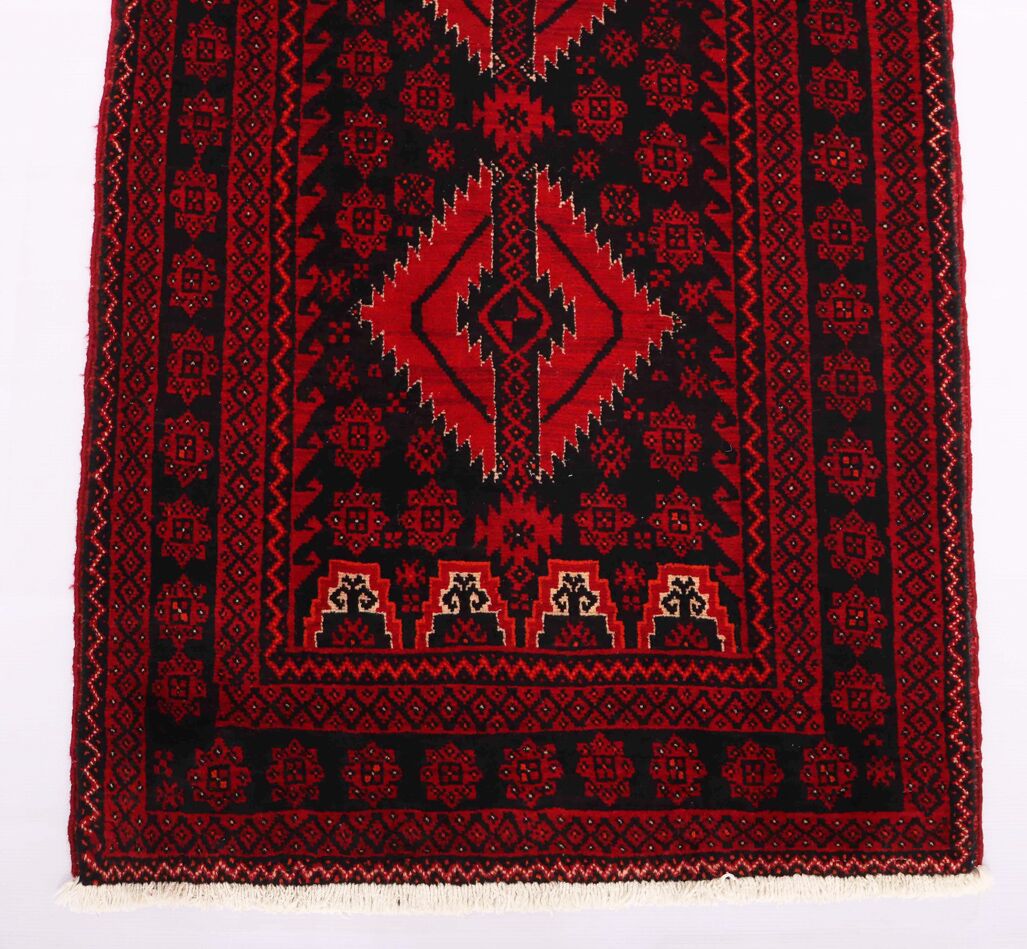 1.7m Persian Balouchi Nomadic Rug - Image 7