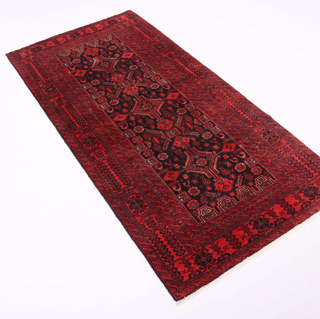 2x1M Balouchi Tribal Rug - Image 3