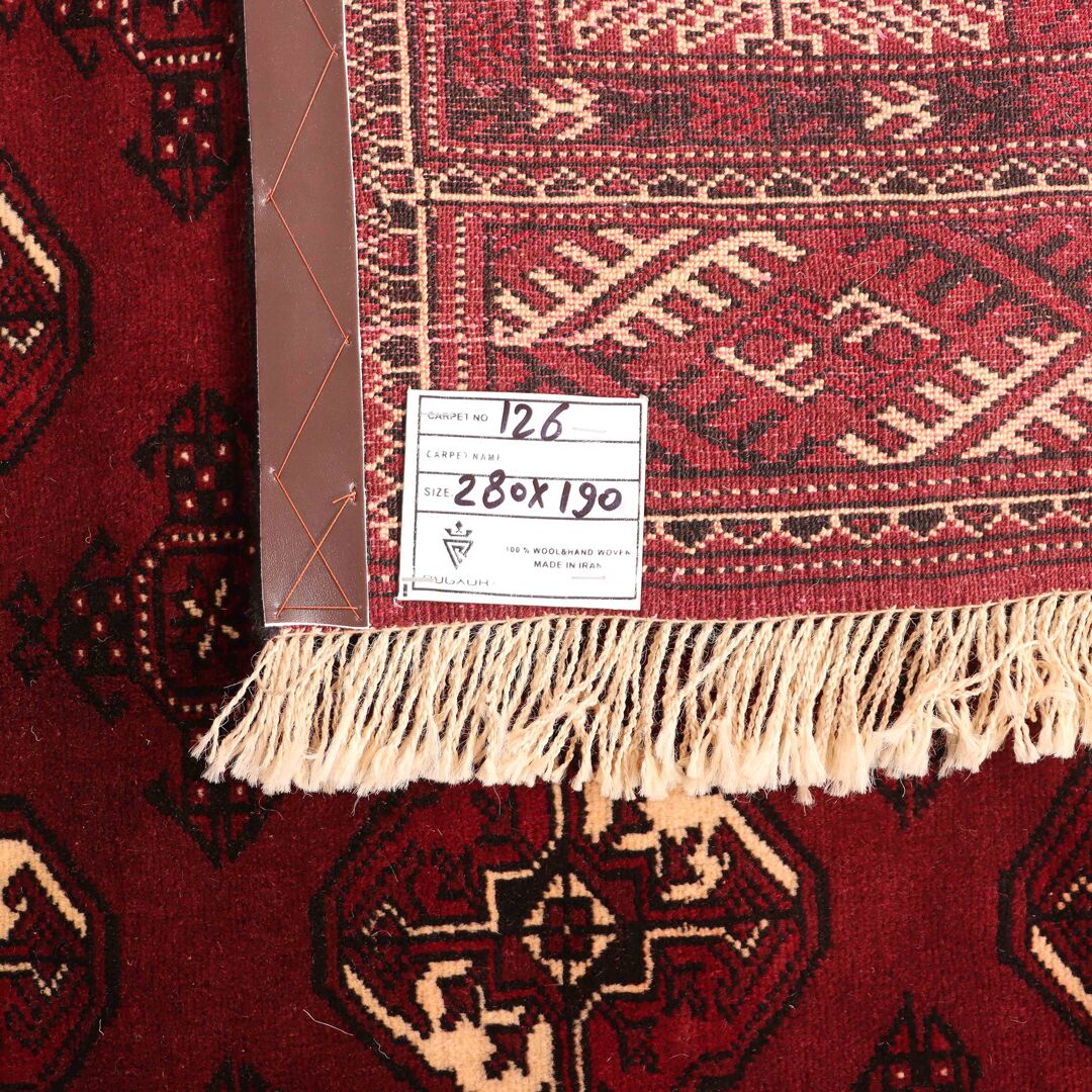 3x2M Persian Turkaman Rug - Image 8