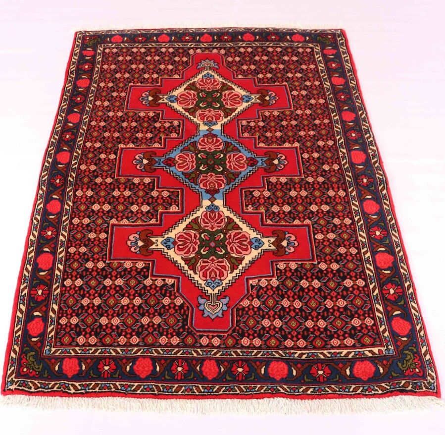 1.6X1M Kurdi Sanandaj Persian Rug - Image 2