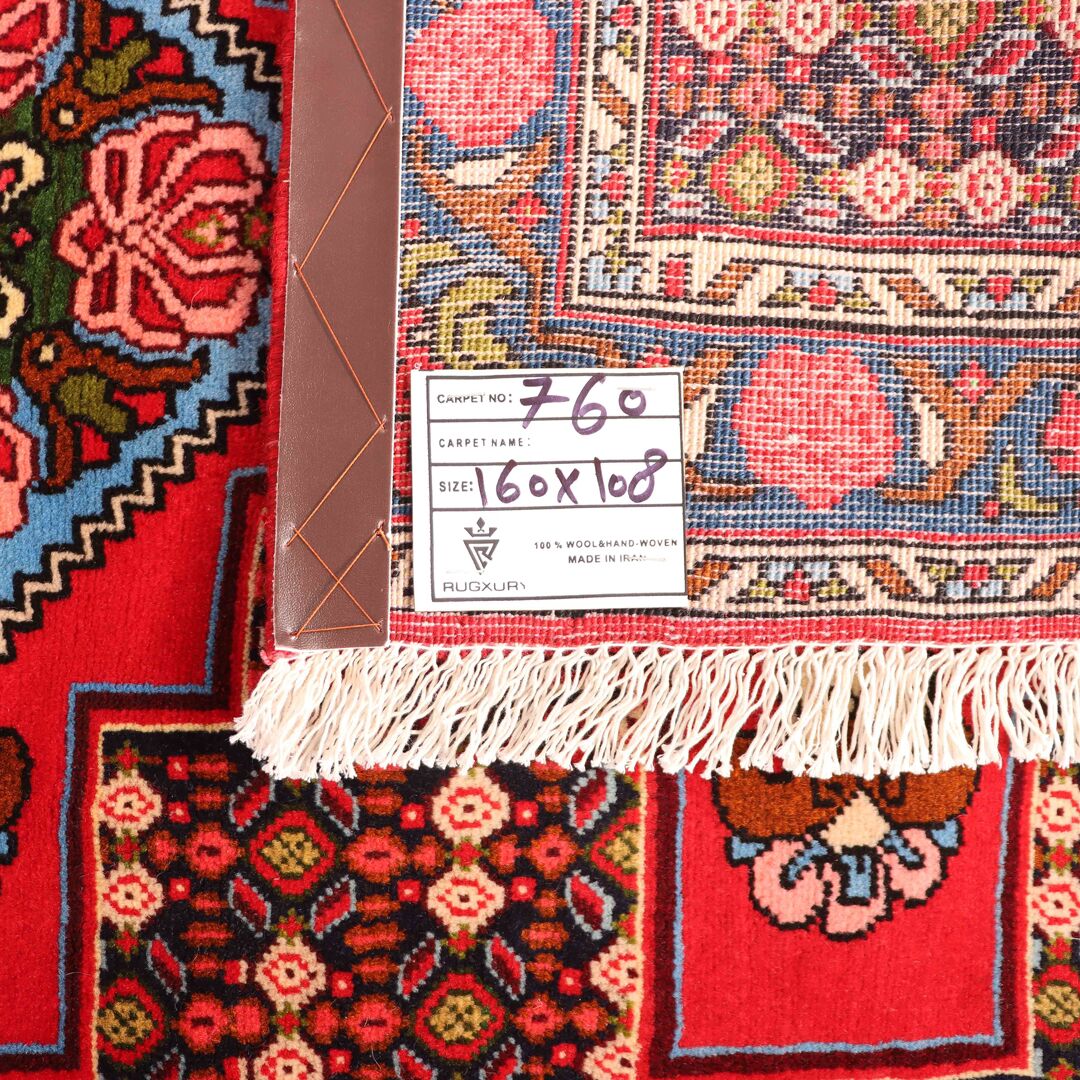 1.6X1M Kurdi Sanandaj Persian Rug - Image 7