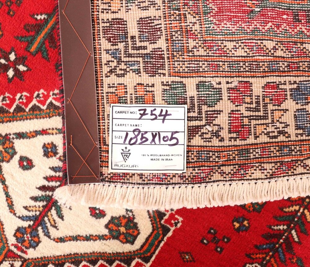 1.8x1M Vintage Persian Shiraz Rug - Image 7