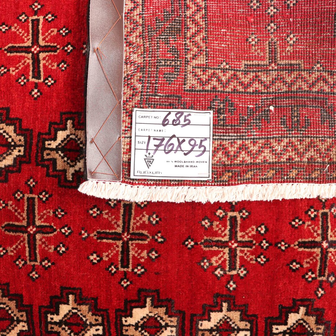 1.8x1M Balouchi Tribal Rug - Image 4