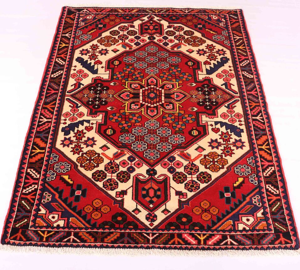 1.6x1.1M Tribal Persian Saveh Rug - Image 2