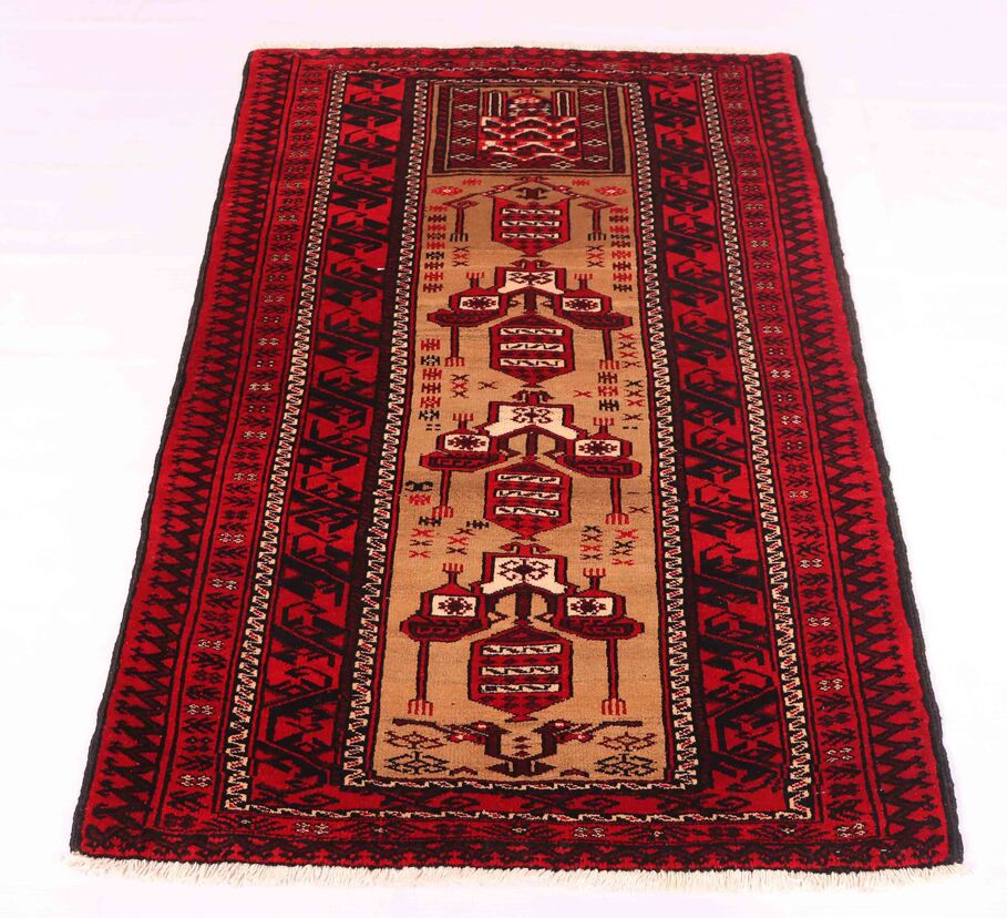1.5x1M Balouchi Tribal Rug - Image 2