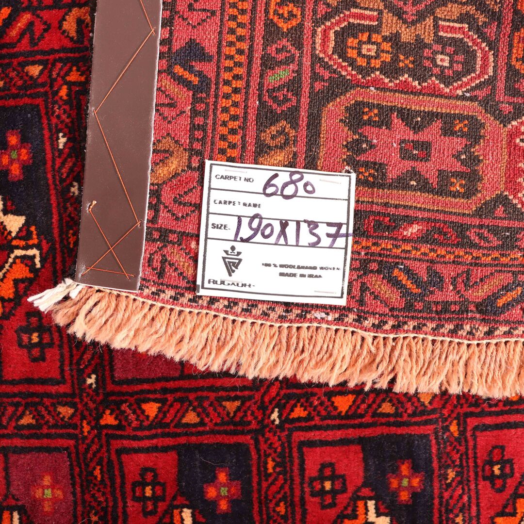 1.9x1.4M Antique Turkoman Persian Rug - Image 6