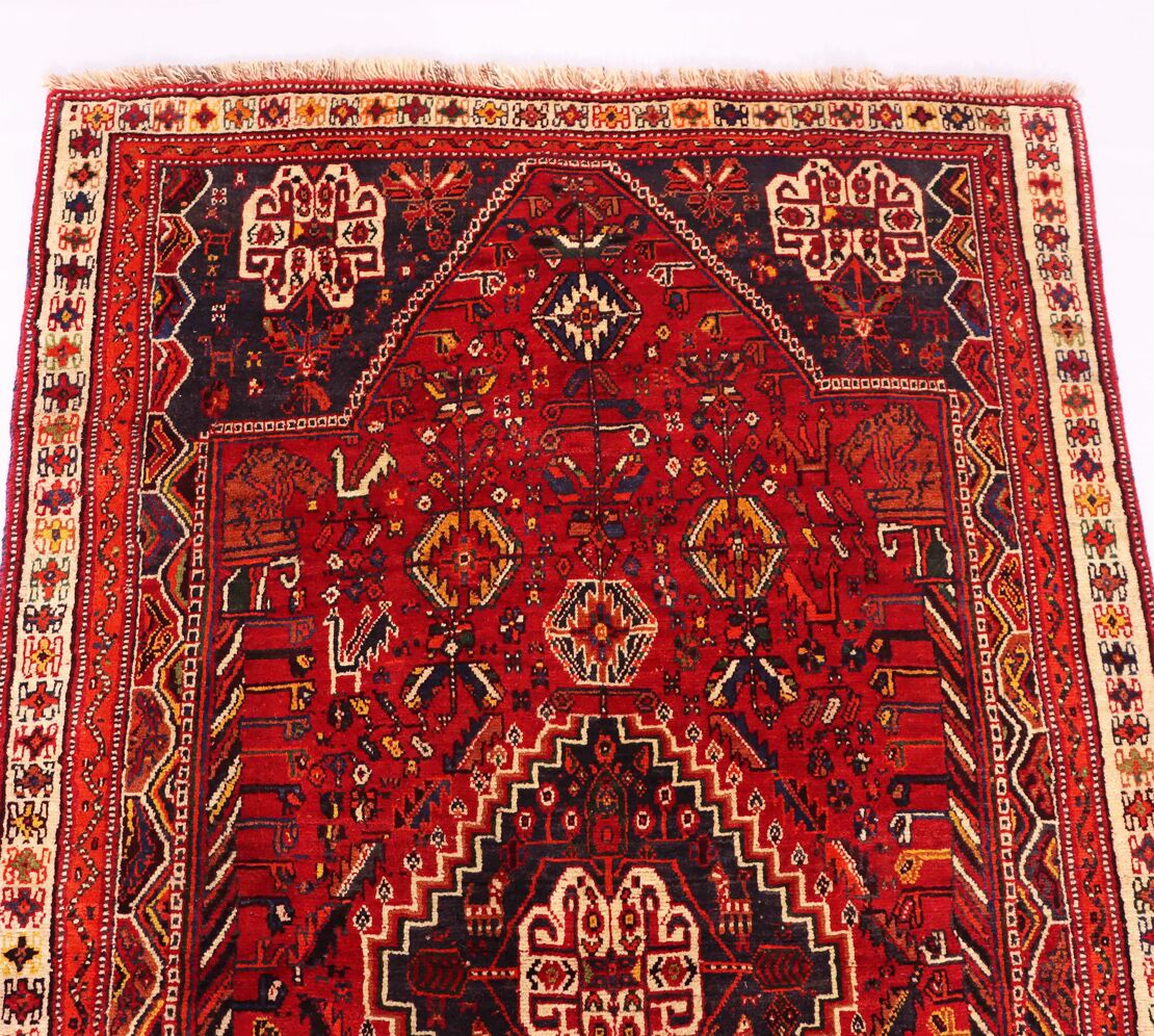 2.2x1.3M Qashghai Shiraz Rug - Image 4