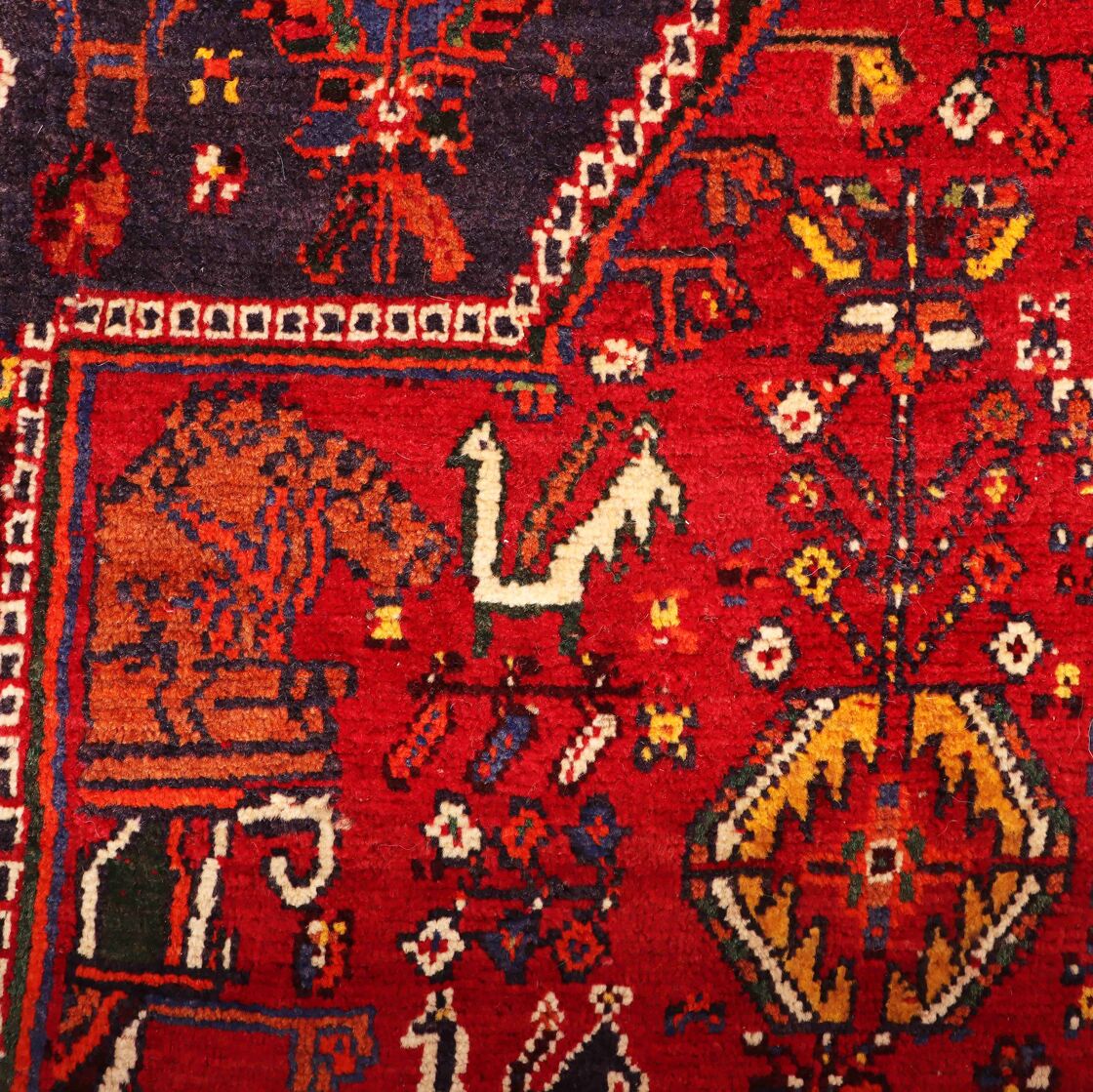 2.2x1.3M Qashghai Shiraz Rug - Image 7