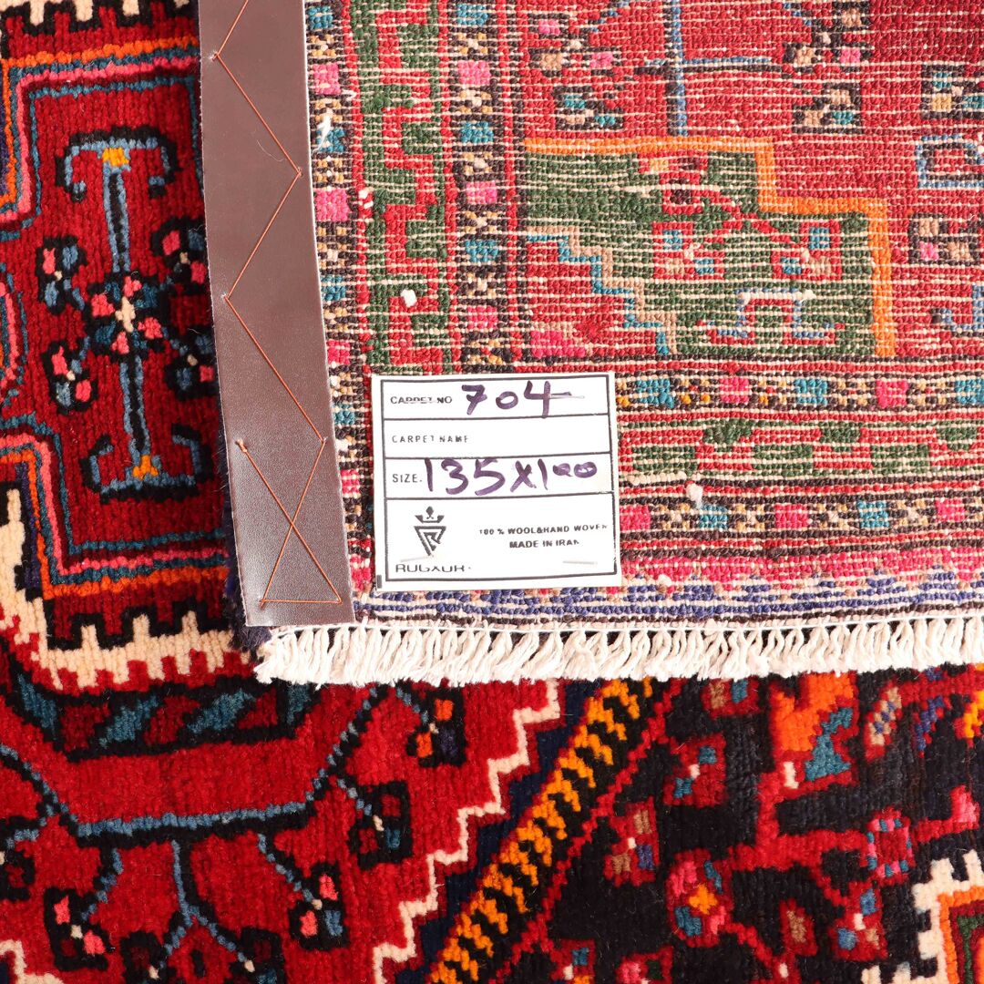 1.3x1M Village Tuserkan Persian Rug - Image 7