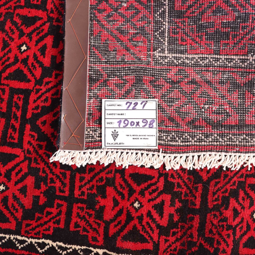 1.9x1M Balouchi Tribal Rug - Image 8