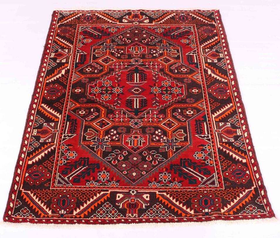 1.6x1.1M Tribal Persian Saveh Rug - Image 2