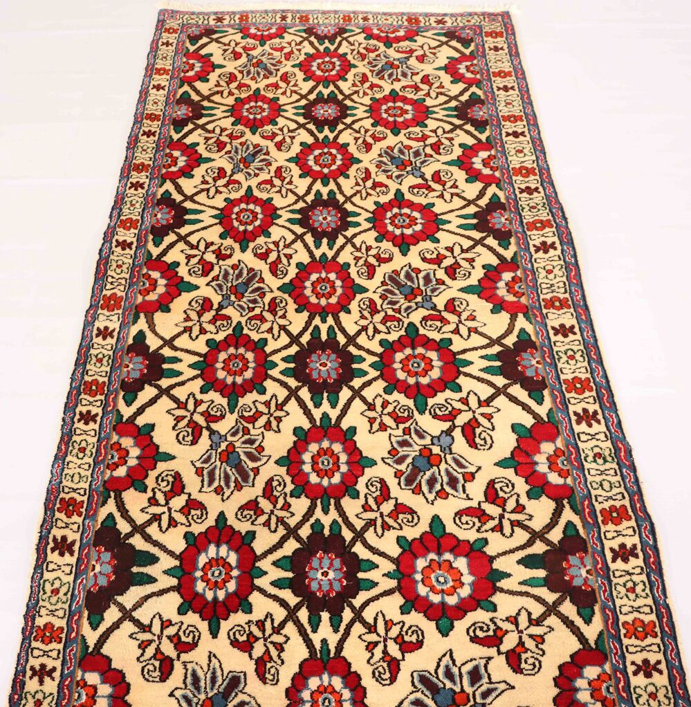 2m Floral Mashad Runner Rug - Image 6
