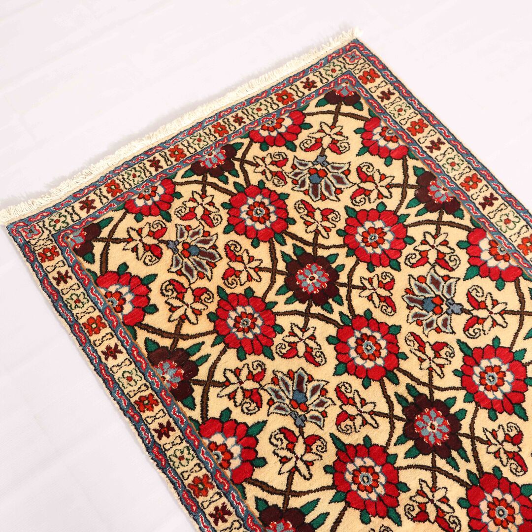 2m Floral Mashad Runner Rug - Image 5