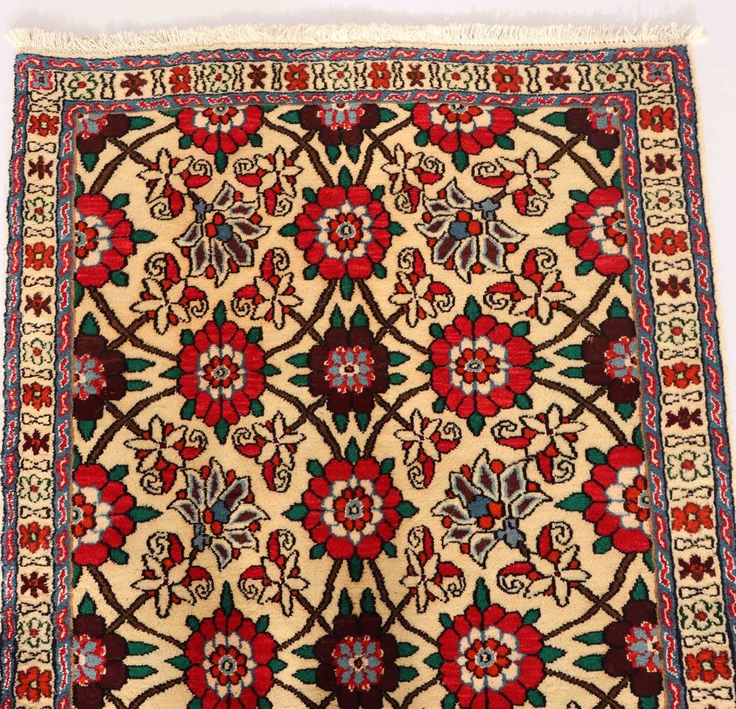2m Floral Mashad Runner Rug - Image 7