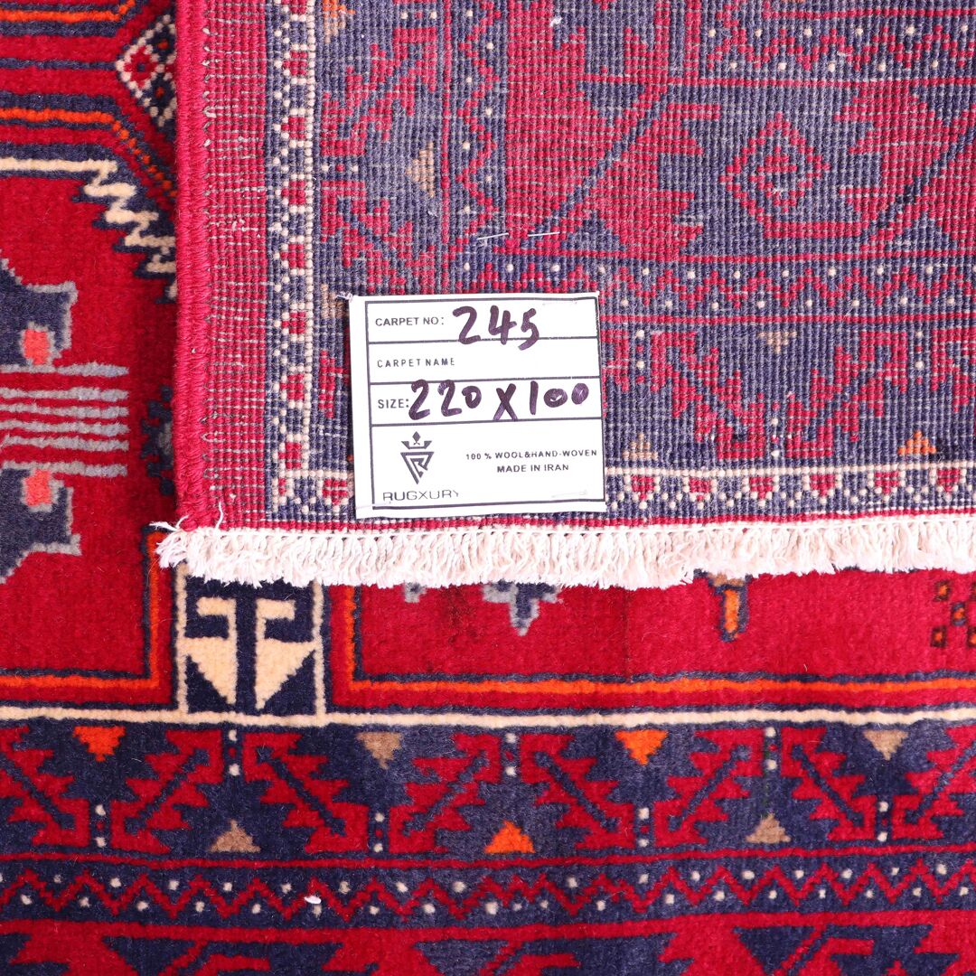 Signed 2.2M Nomadic Balouchi Runner - Image 5
