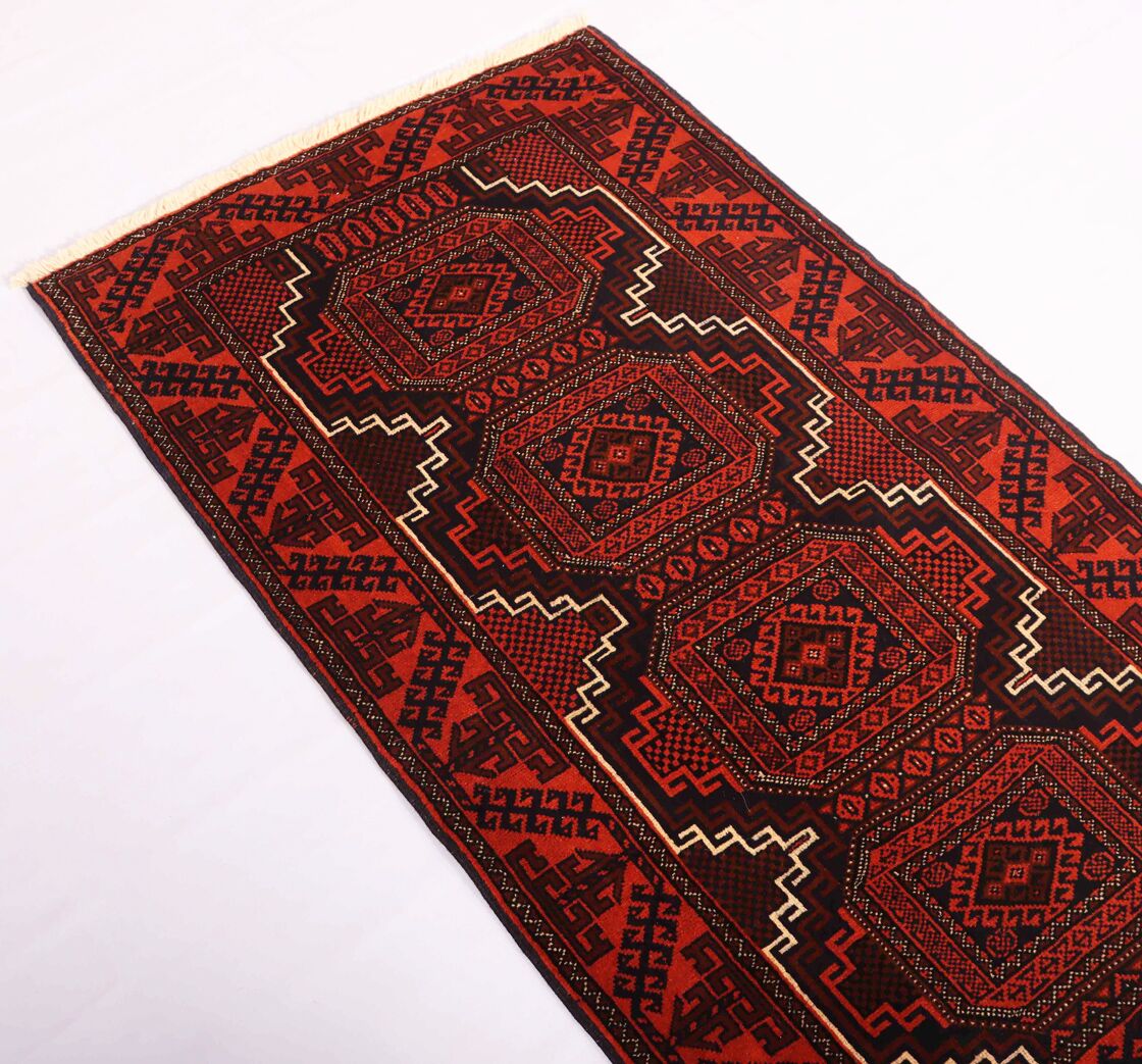 1.6x1M Balouchi Tribal Rug - Image 3