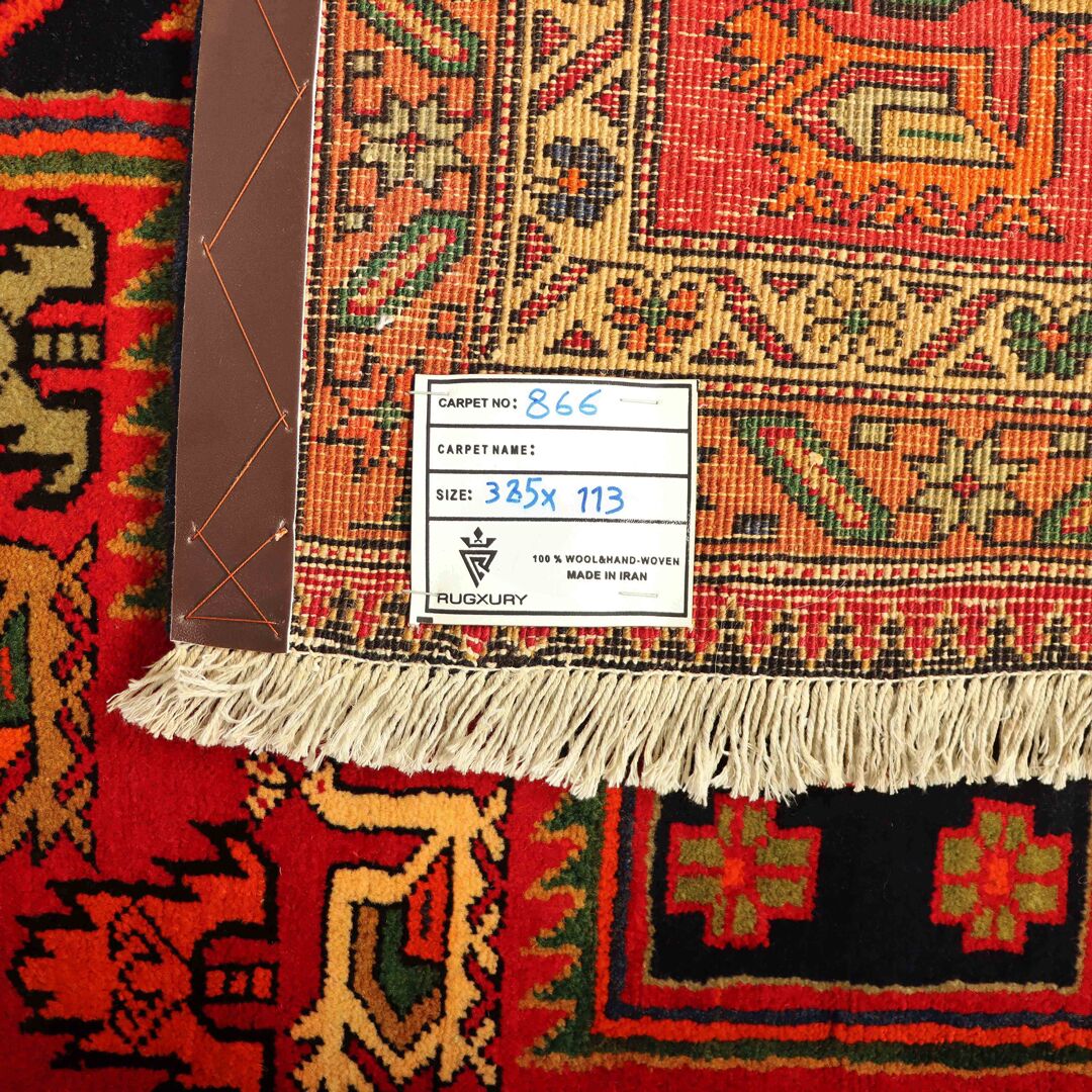 Antique 3.2M Gharedagh Persian Runner (80yrs) - Image 6