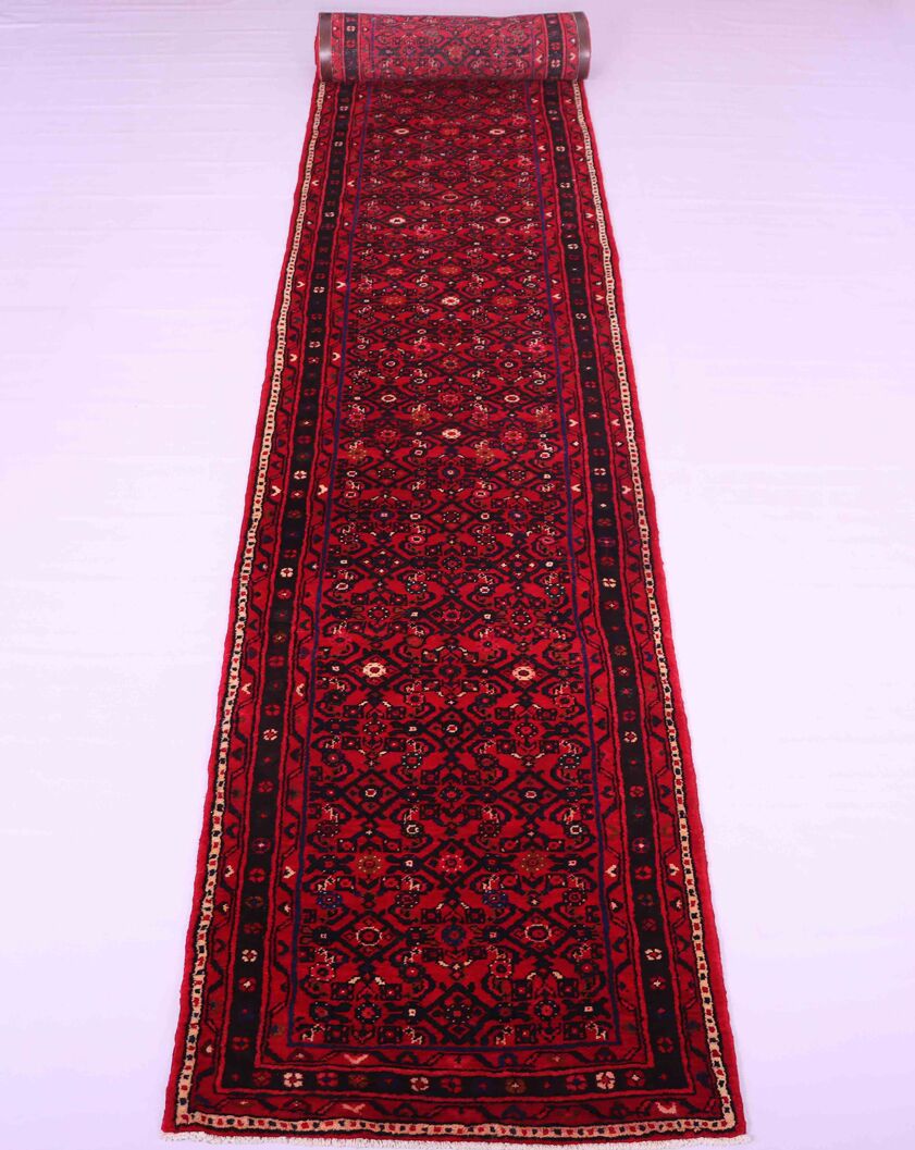 7M Hamadan Persian Runner (Hosseinabad) - Image 2