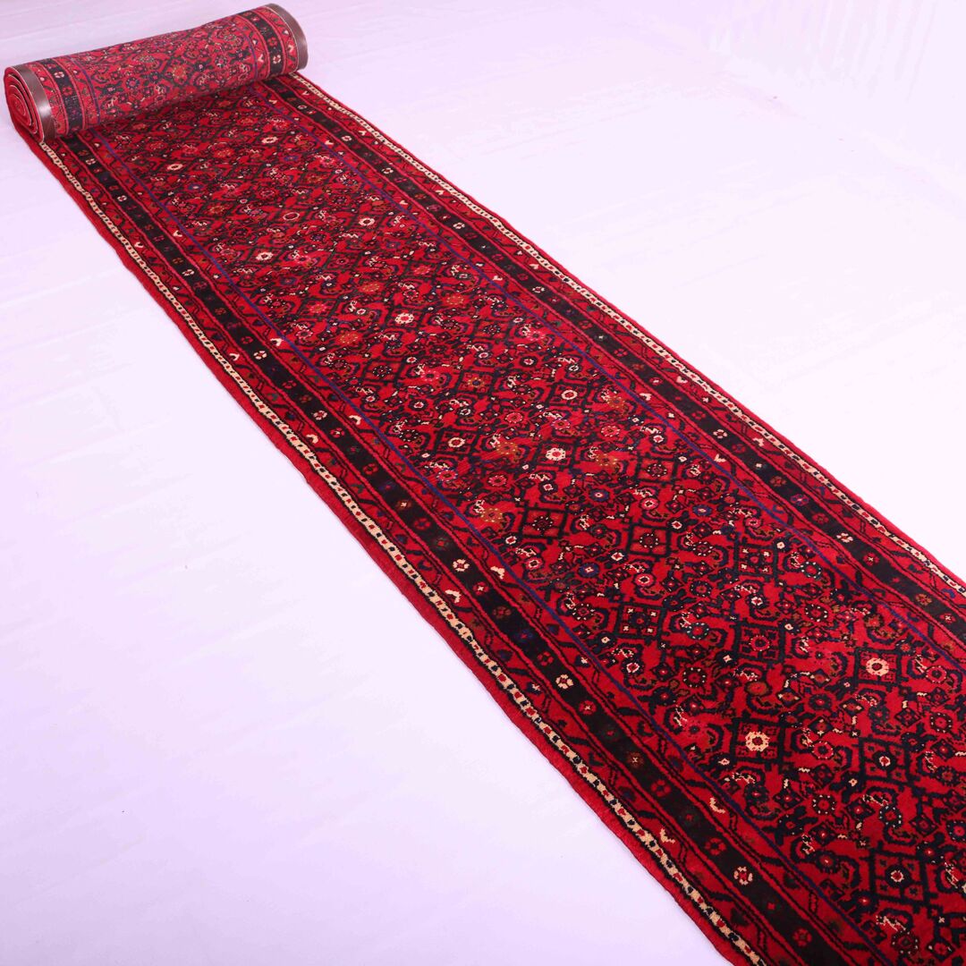 7M Hamadan Persian Runner (Hosseinabad) - Image 5
