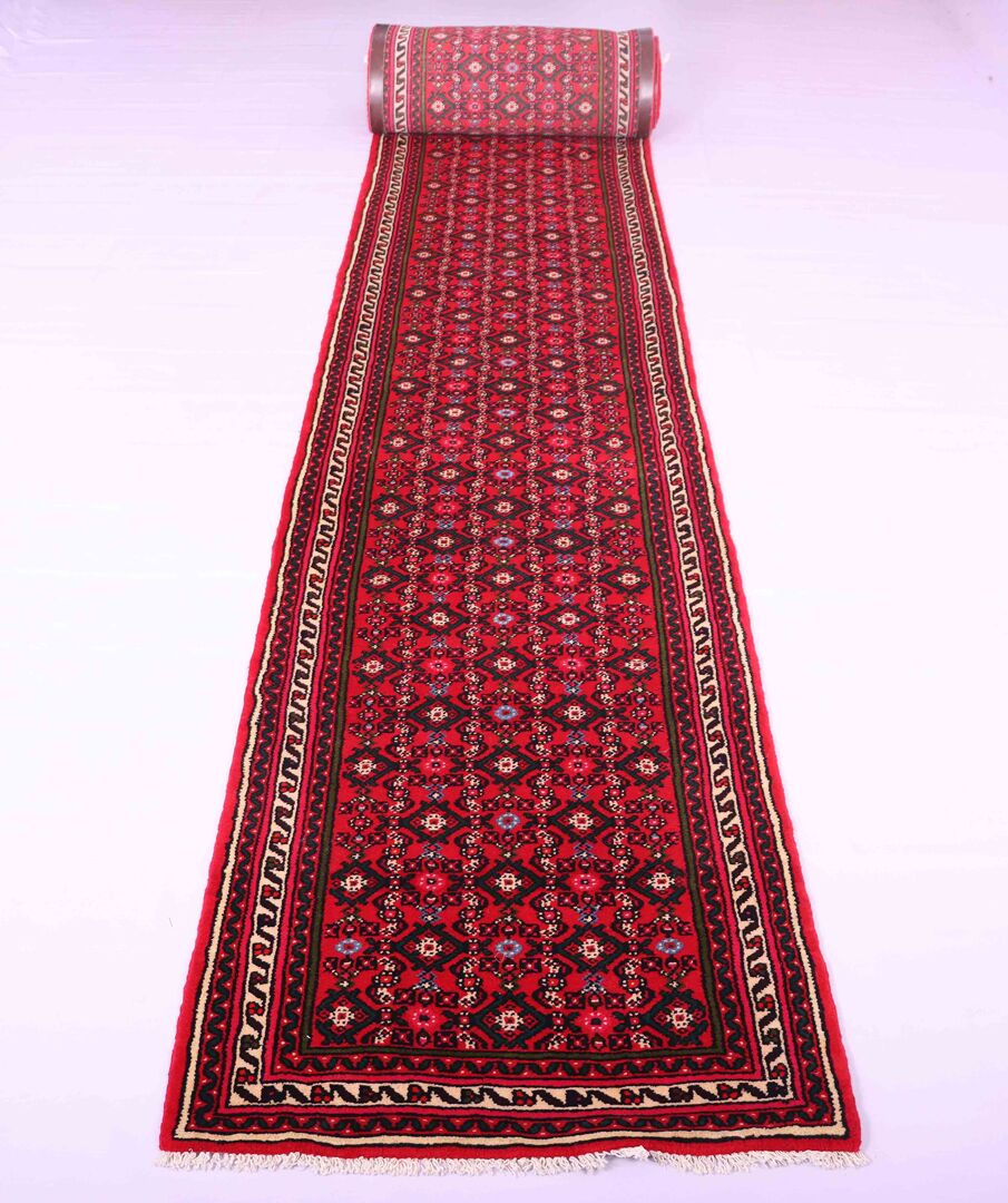 11M Hamadan Persian Runner (Hosseinabad) - Image 2