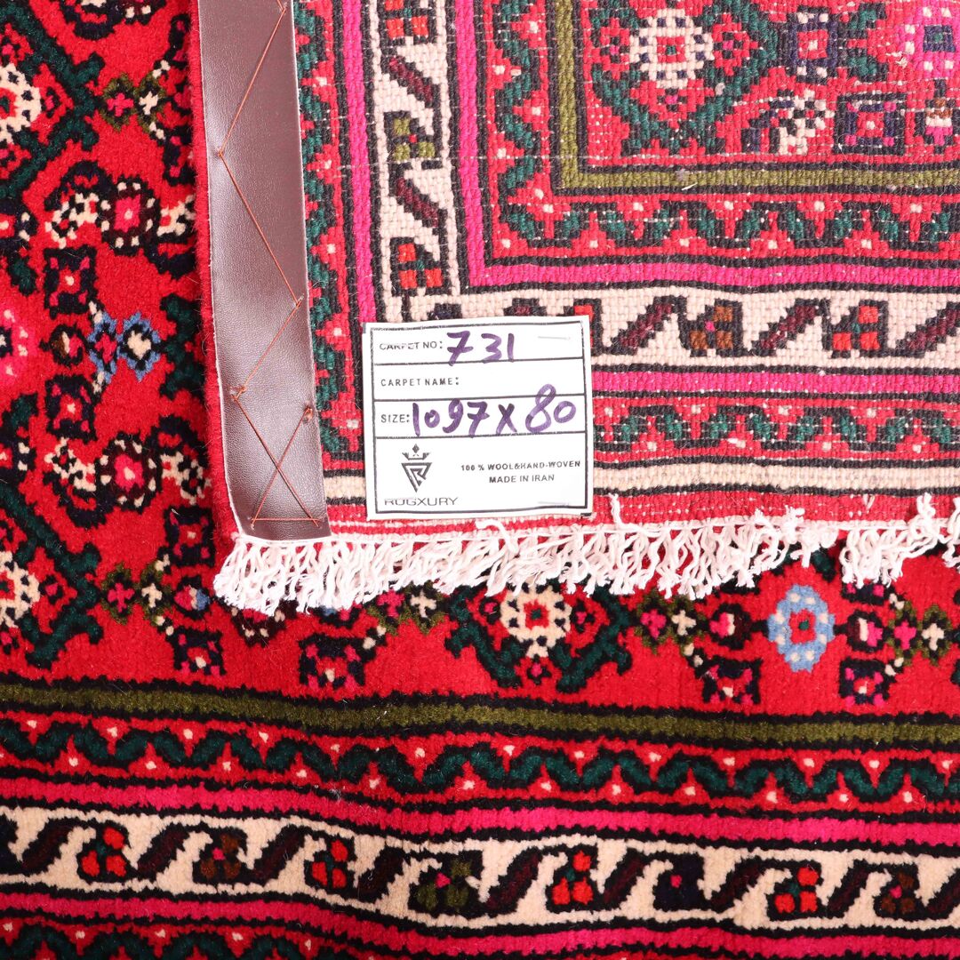 11M Hamadan Persian Runner (Hosseinabad) - Image 6