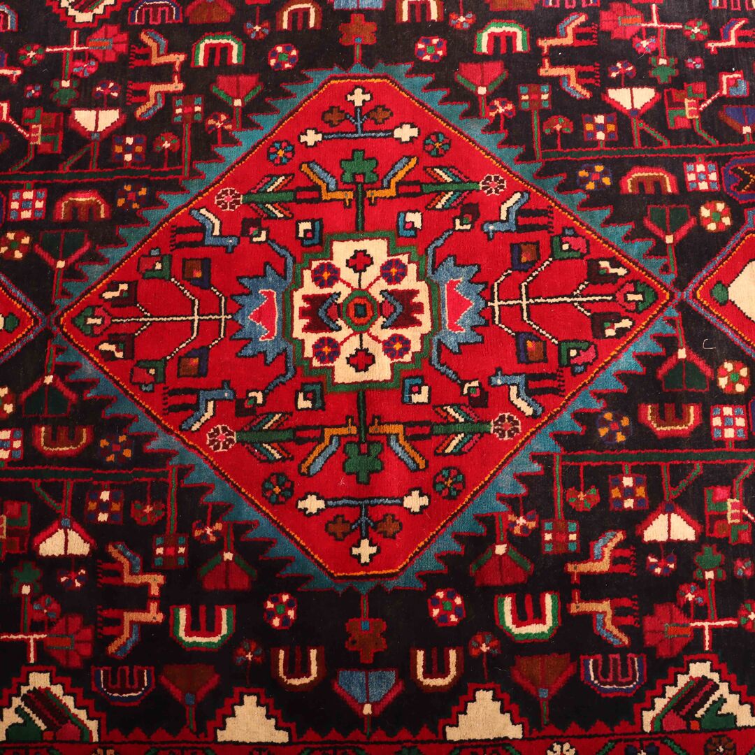 3.4x1.7M Tribal Nahavand Rug - Image 5
