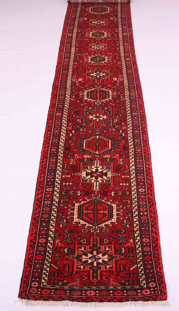 5.6 m Tribal Qarajeh Runner - Image 2
