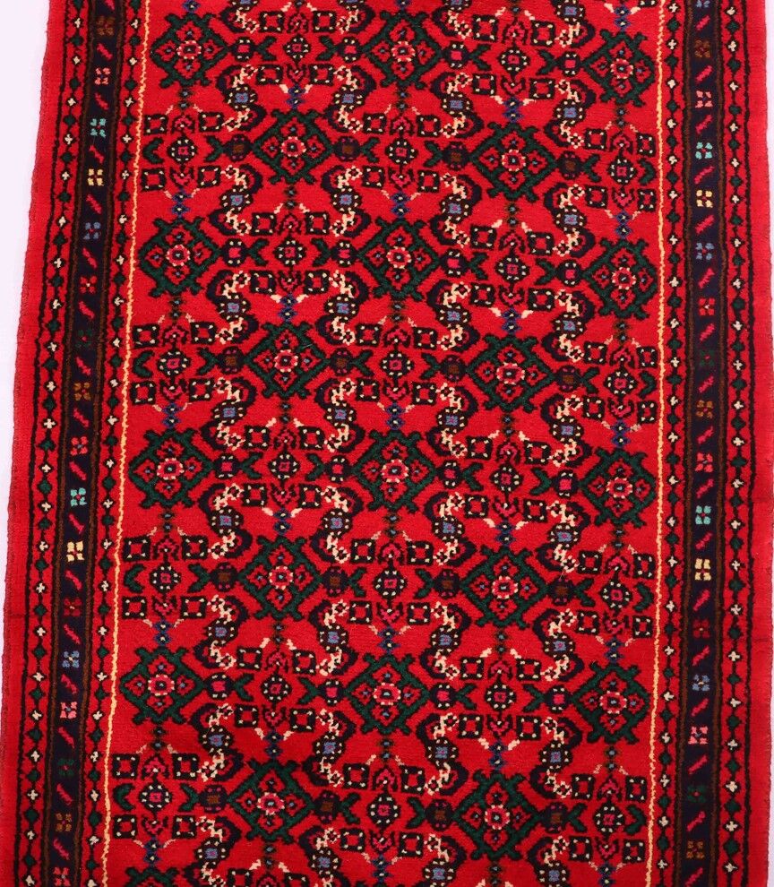 10M Hamadan Persian Runner (Hosseinabad) - Image 4