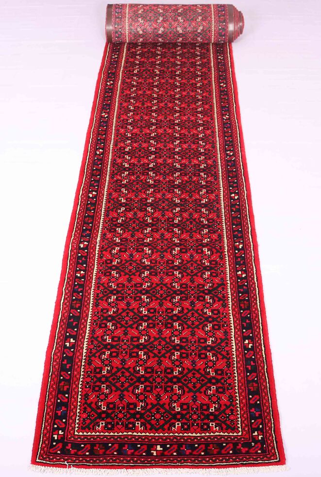 8M Hamedan Persian Runner (Hosseinabad) - Image 2