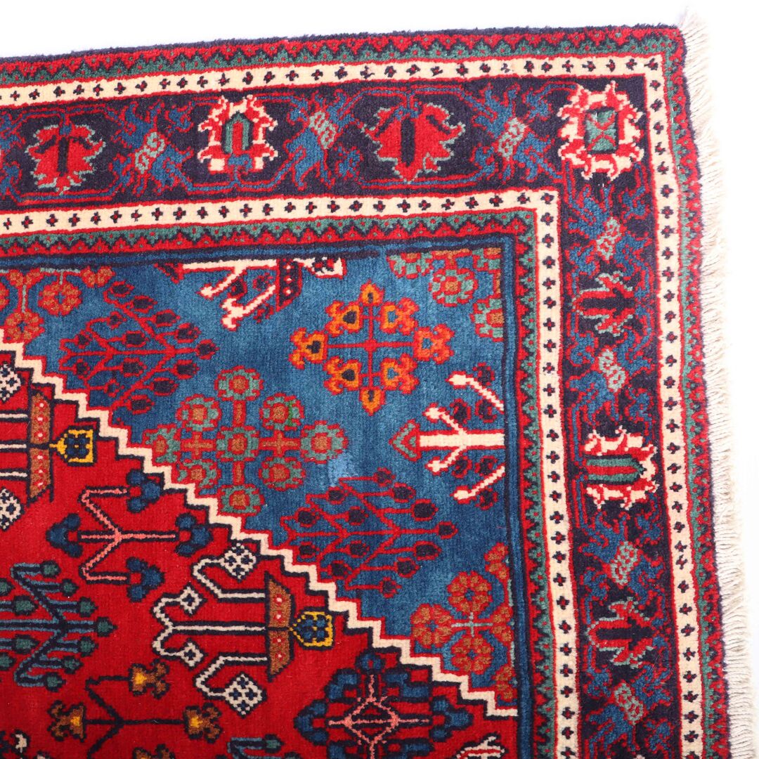 2.3x1.3M Vintage Persian Joshaghan Rug - Image 5