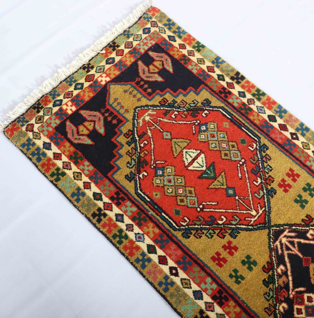 Antique 3M Gharedagh Persian Runner (70yrs) - Image 5